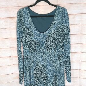 Peruvian Connection Teal Dress